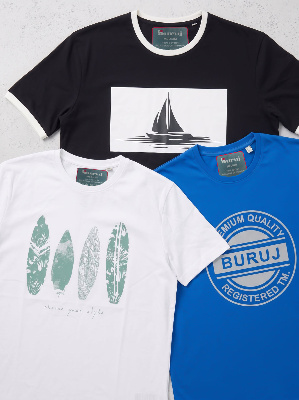 Men's Premium T-shirts (3pc) MPT-60295