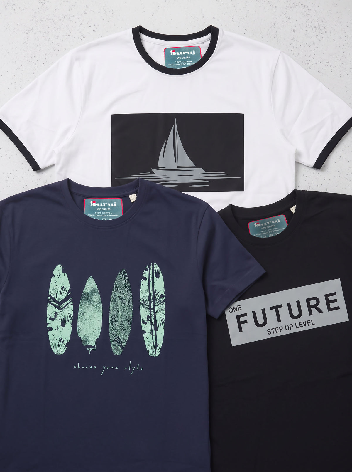 Men's Premium T-shirts (3pc) MPT-60297