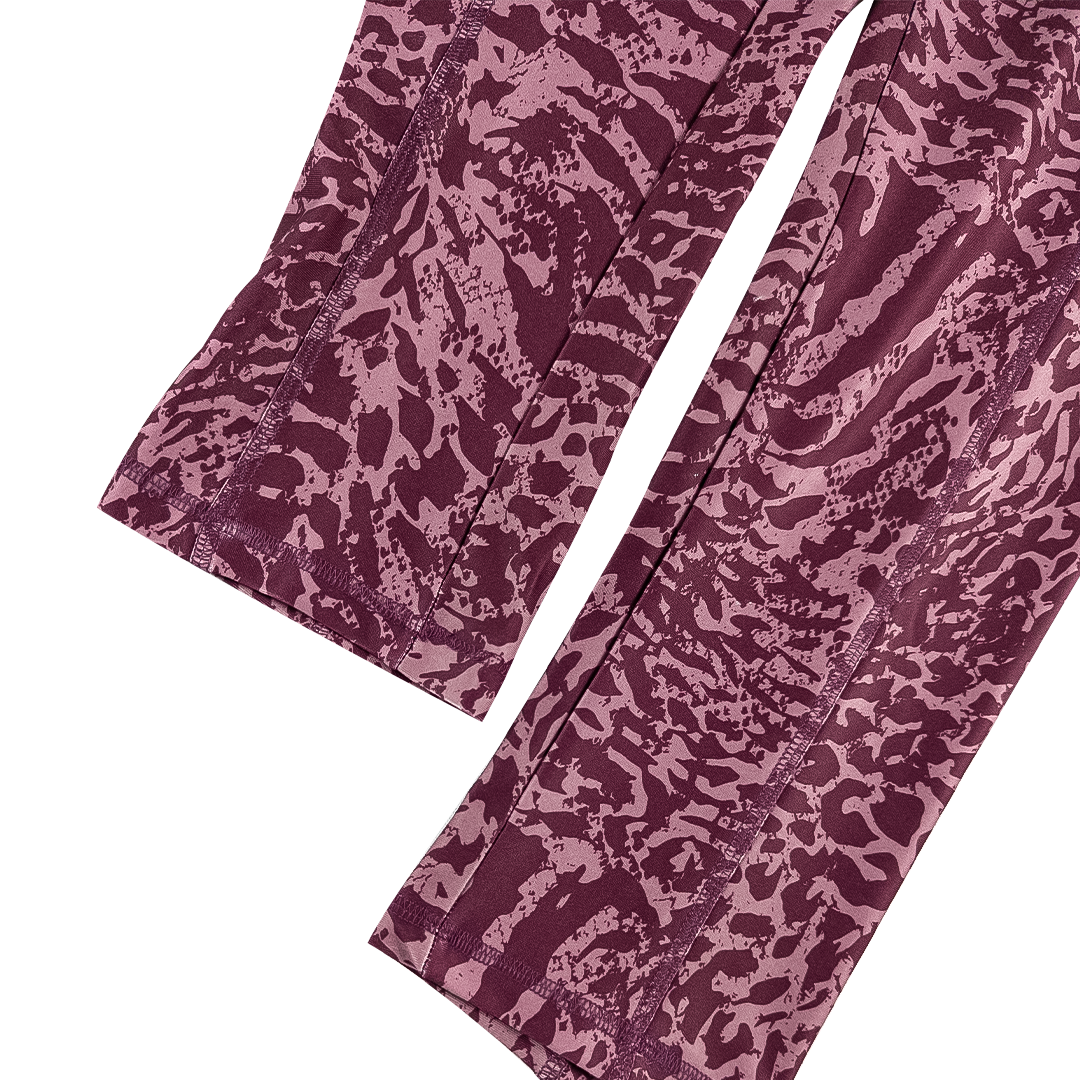 Ladies Yoga Leggings with pocket (Printed)-L335