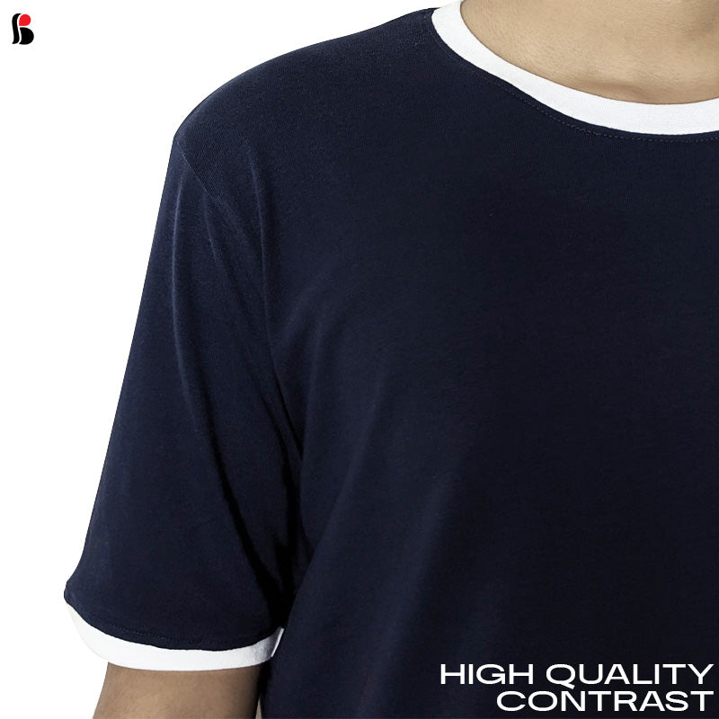 Buruj Men's (Contrast) T-Shirt (Navy) - Buruj