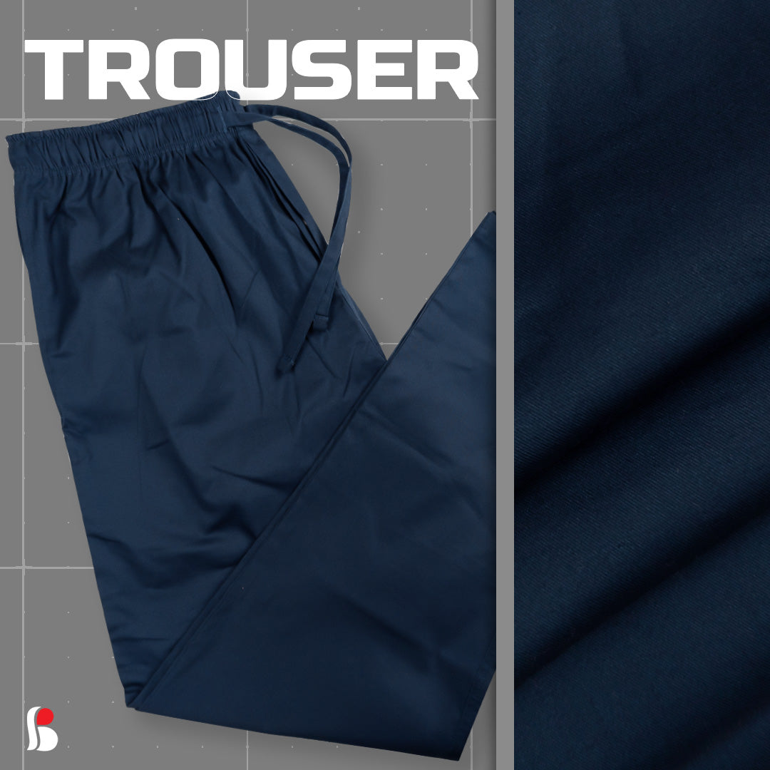 Men's Regular Fit Trousers (Navy) MT-1019