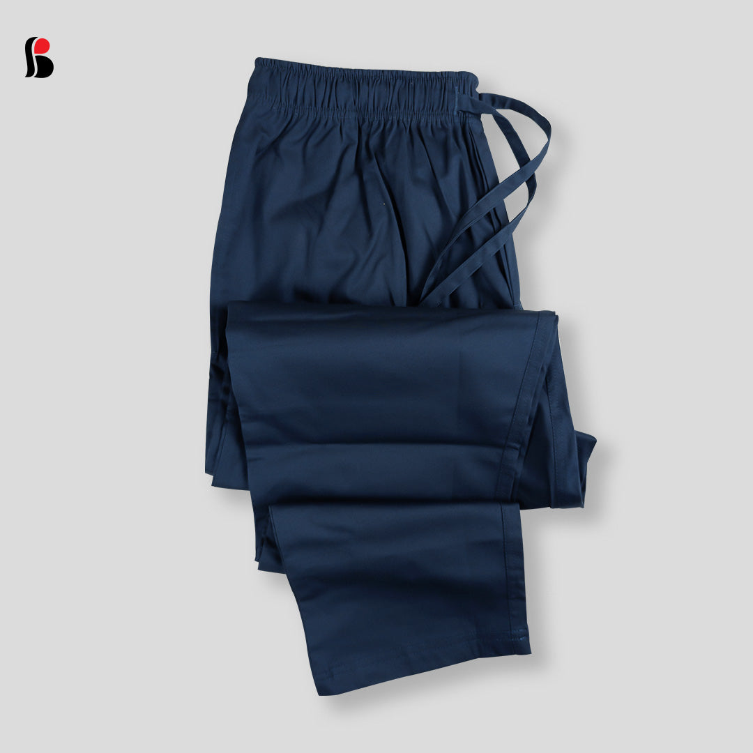 Men's Regular Fit Trousers (Navy) MT-1019