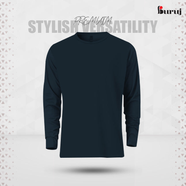 Men's Long Sleeve Basic T-Shirt - Buruj
