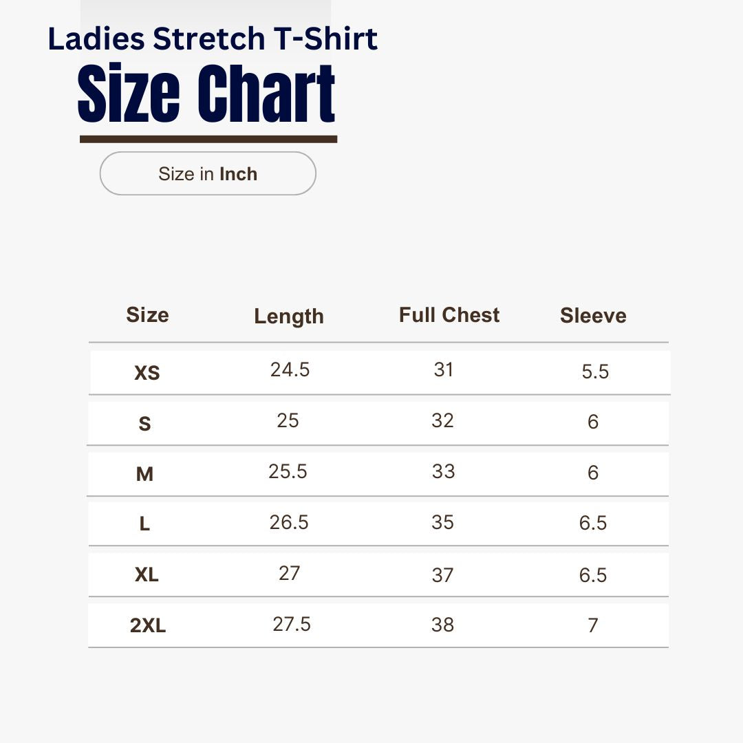 Ladies Premium Spandex T-shirt (LS-15006)