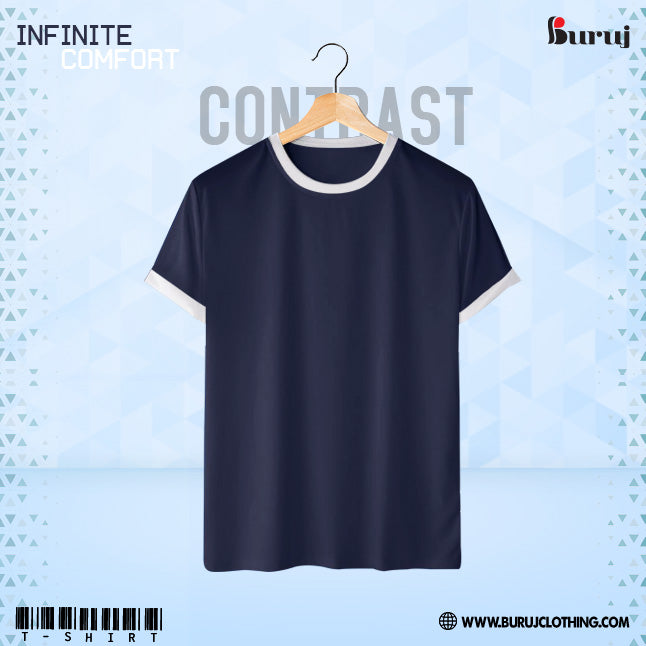 Buruj Men's (Contrast) T-Shirt (Navy) - Buruj