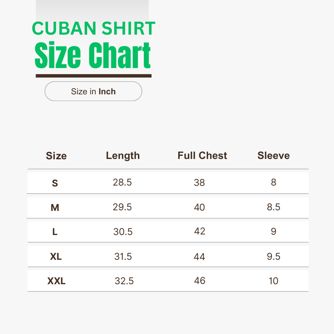 Men's Cuban Shirts CS-4455