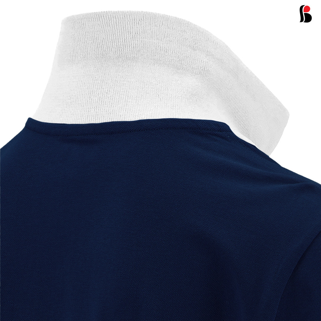 Men's Sporty Elegant PK Polo-Shirt (Navy) - Buruj