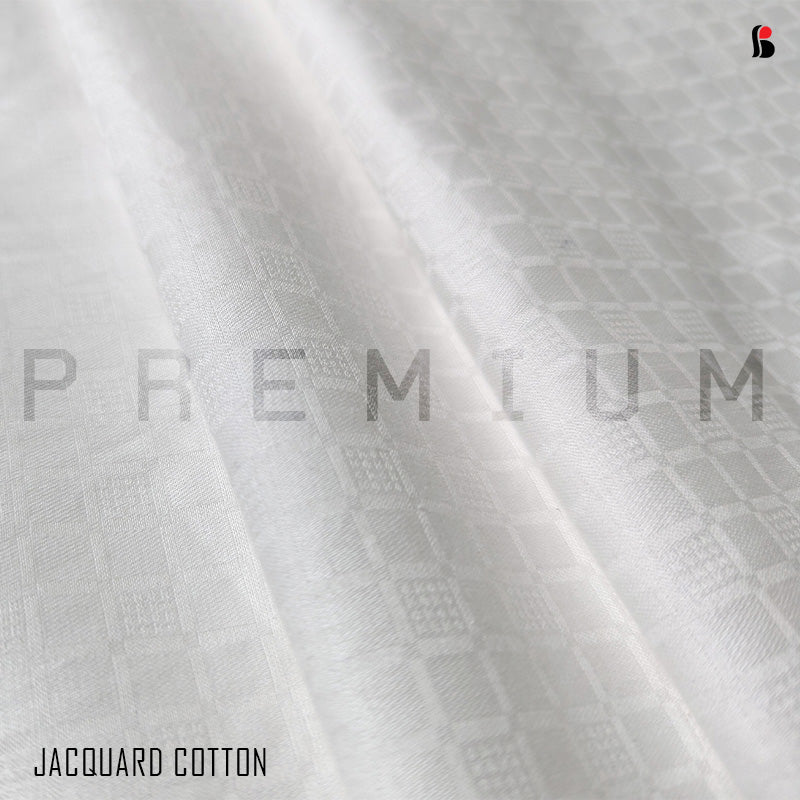 Men's Exclusive Panjabi (White) - Buruj