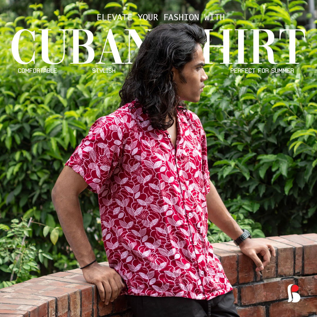 Men's Cuban Shirts CS-4452