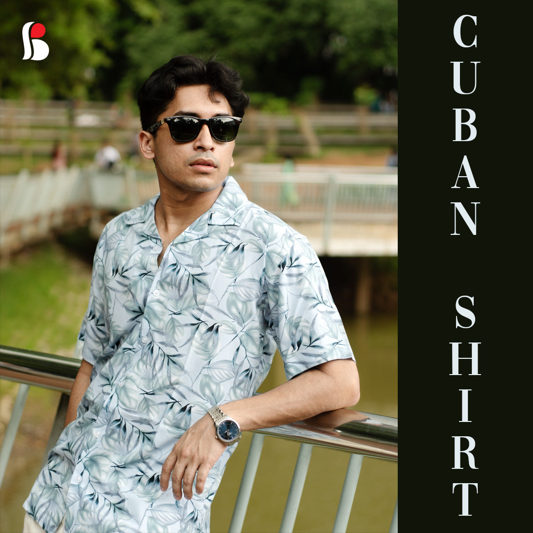 Men's Cuban Shirts CS-4453
