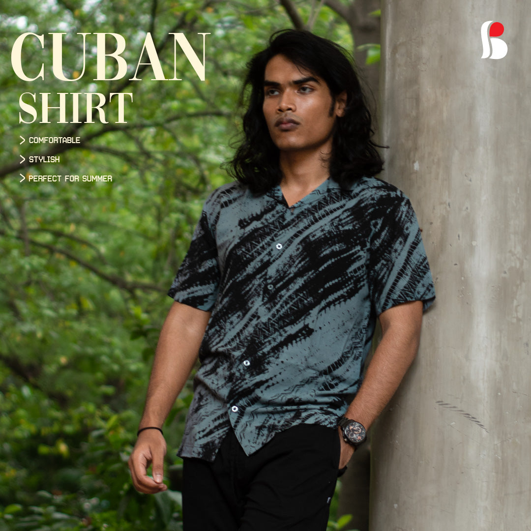 Men's Cuban Shirts CS-4455