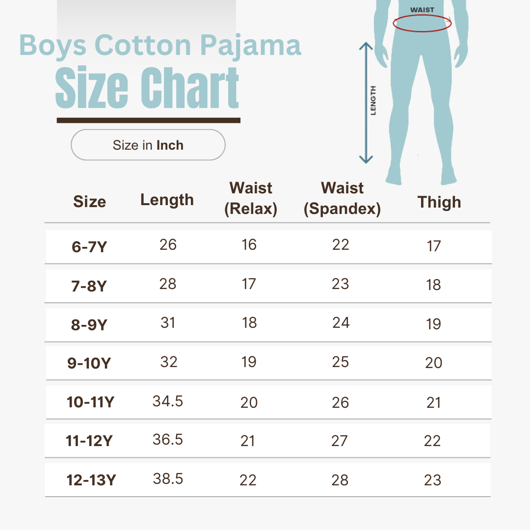 Boys Cotton Pajama