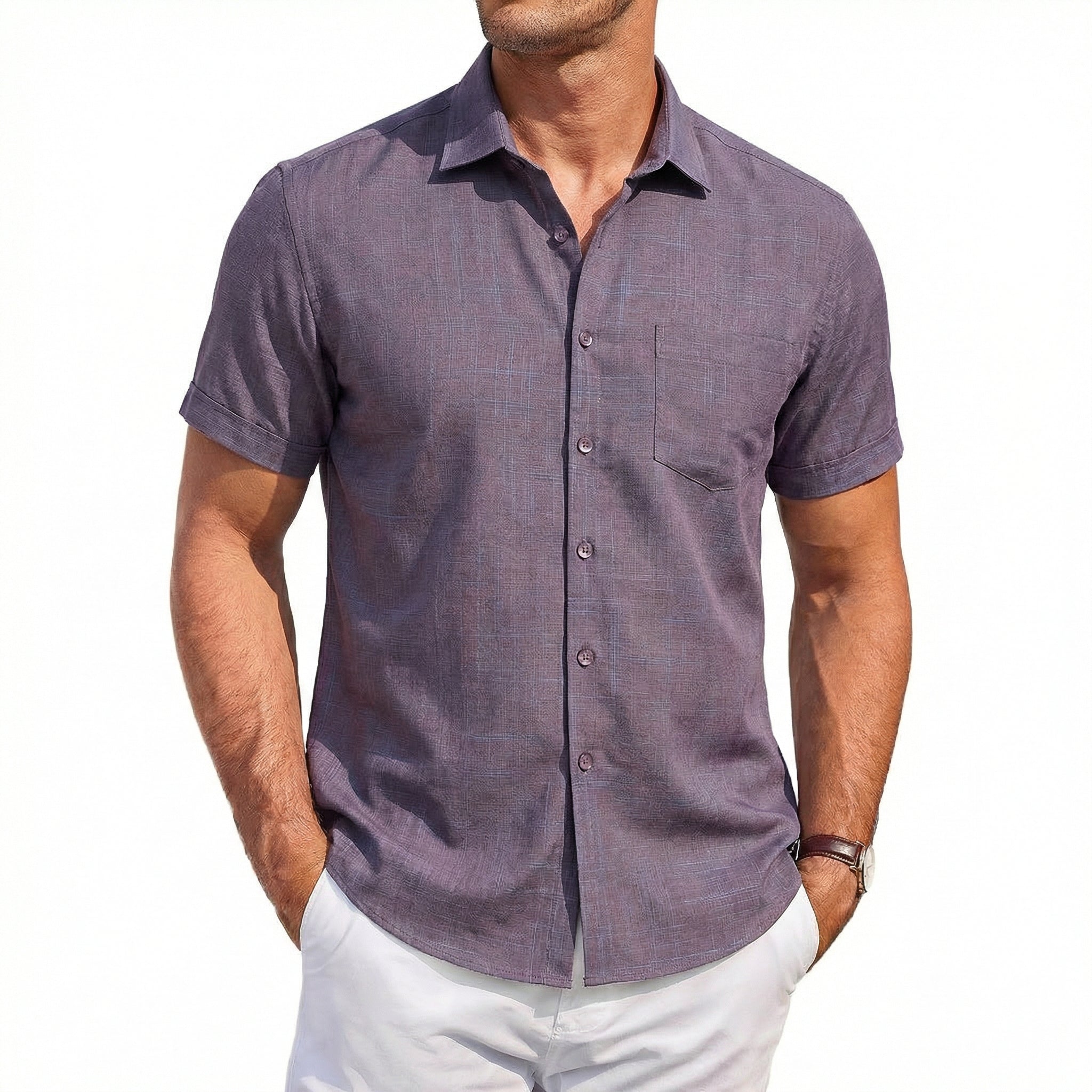 Men's Short Sleeve Shirts HS-4468
