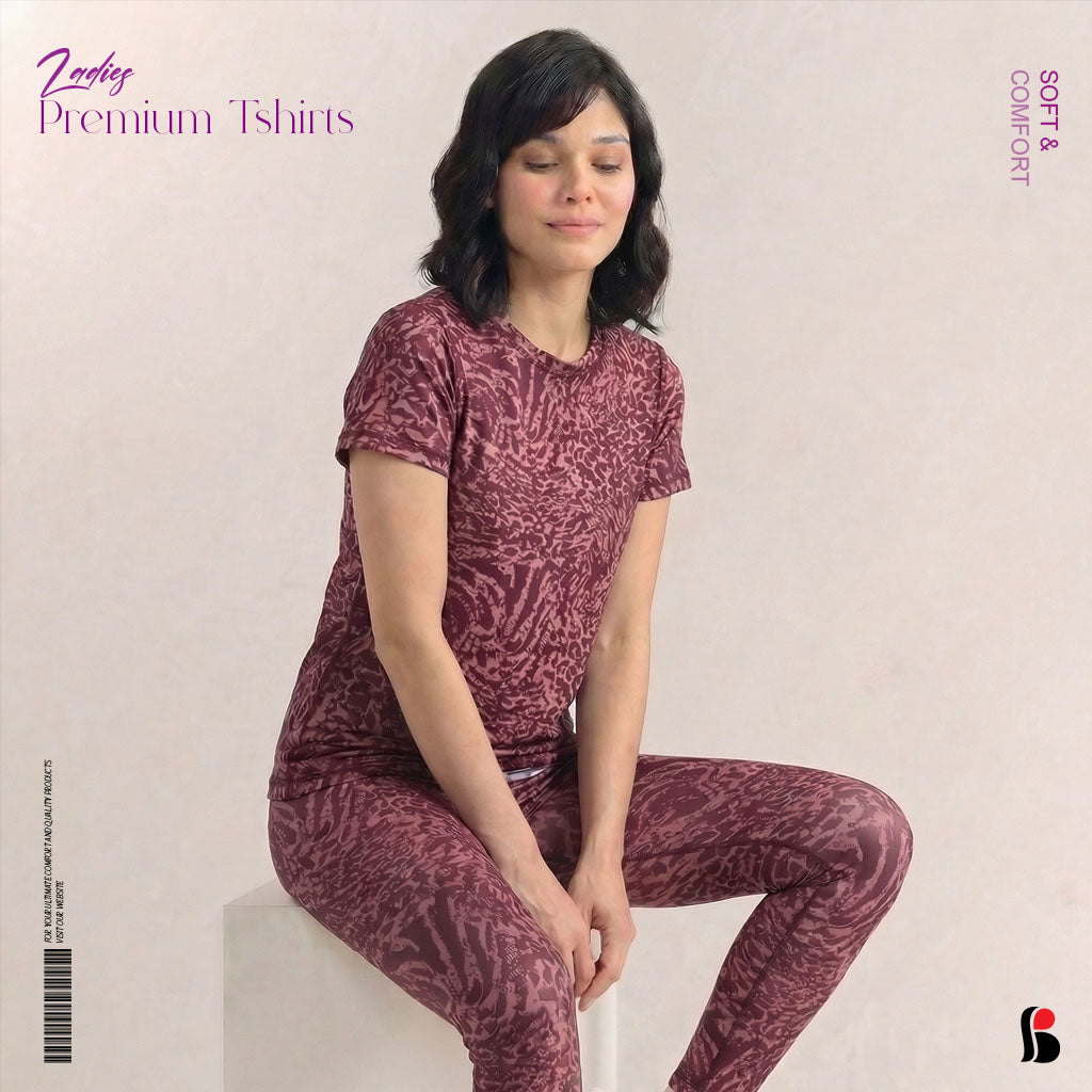 Ladies Premium Spandex T-shirt (LS-15005)