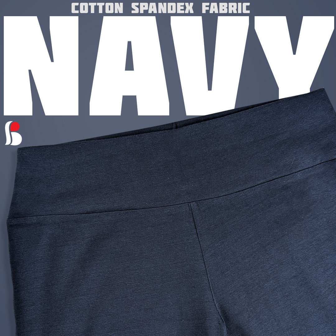 Ladies High Quality Leggings (Navy) - Buruj