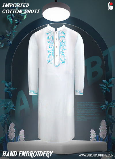 Men's Panjabi (Hand Embroidery) - Buruj