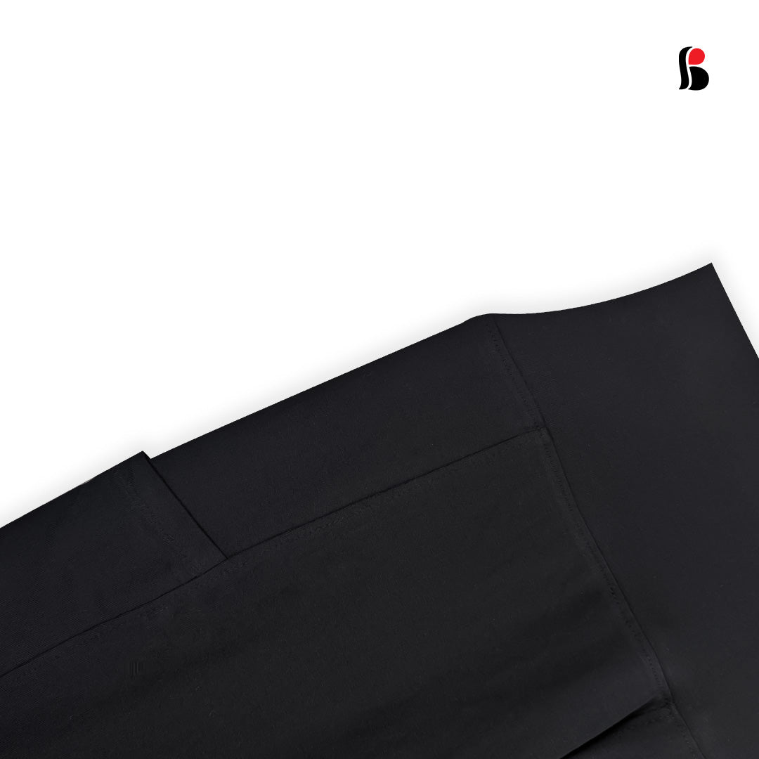 Ladies Yoga Leggings with pocket (Black) -L326