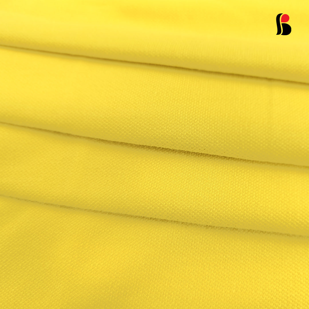 Men's Sporty Elegant PK Polo-Shirt (Yellow) - Buruj