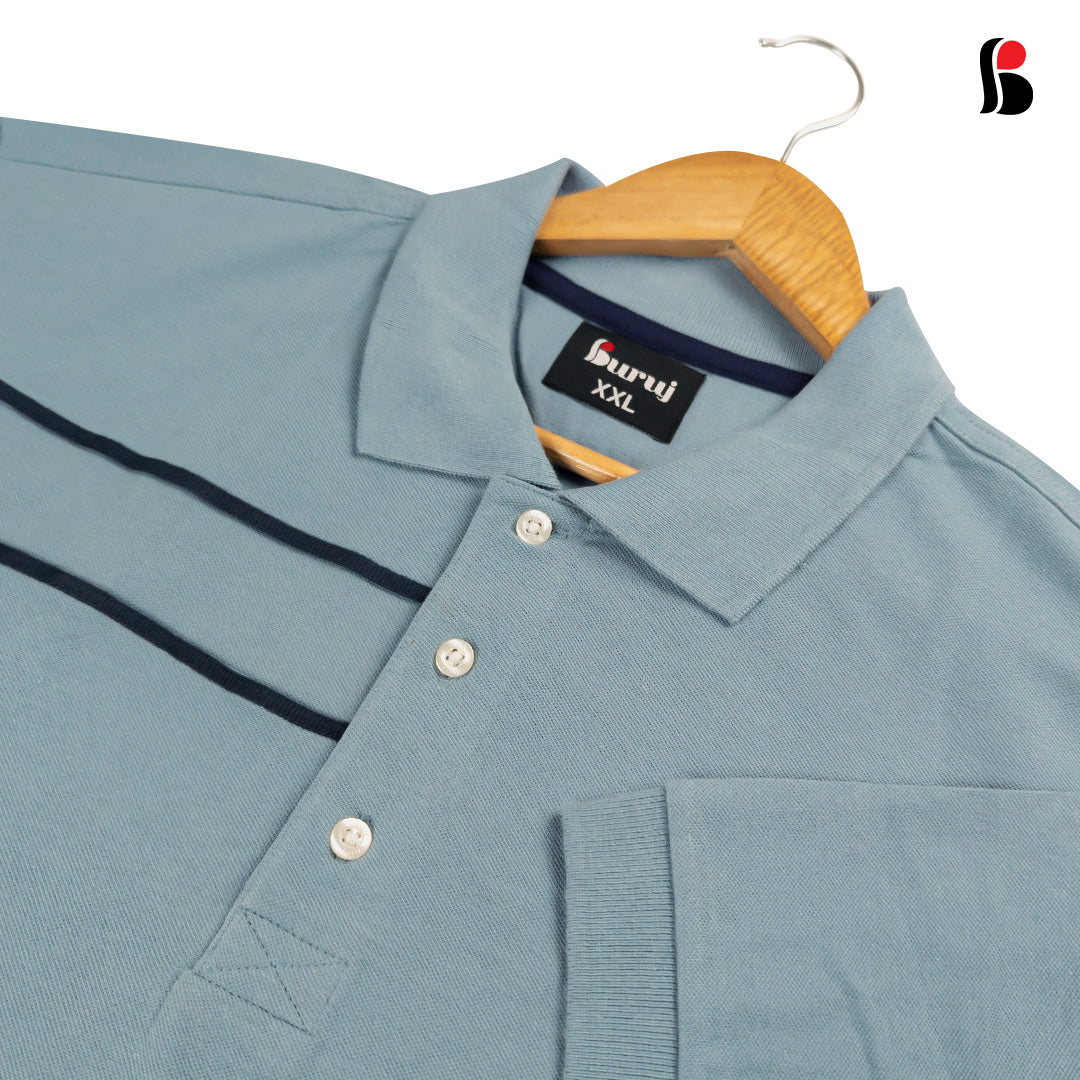 Men's Sporty Elegant PK Polo-Shirt (Teal)