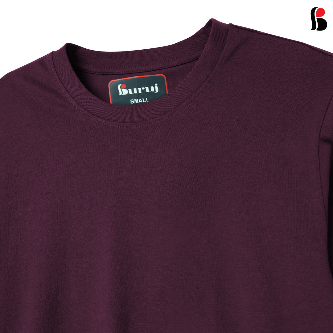 Men's LongSleeve T-Shirt (Maroon) MLT-335