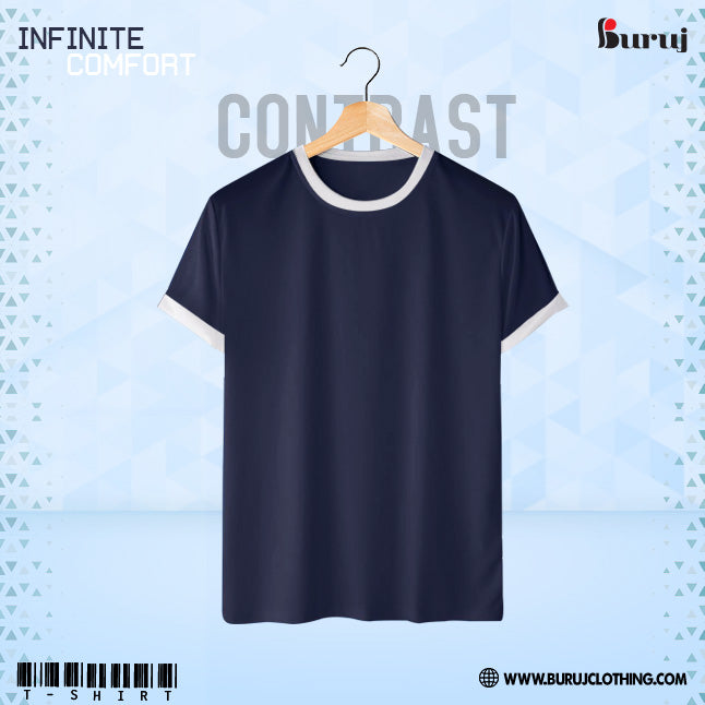 Buruj Men's (Contrast) T-Shirt (Navy)