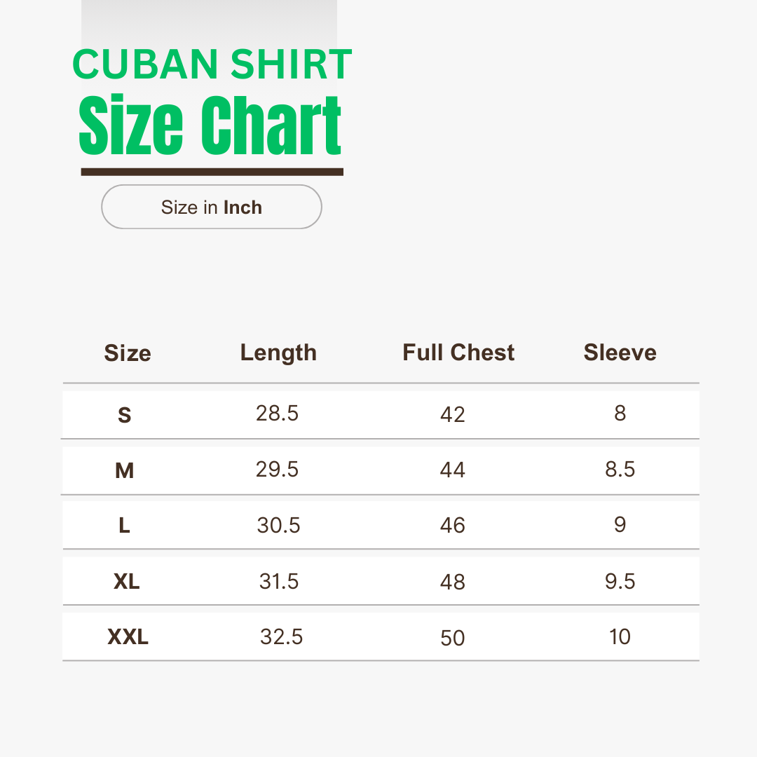 Men's Cuban Shirts CS-4453