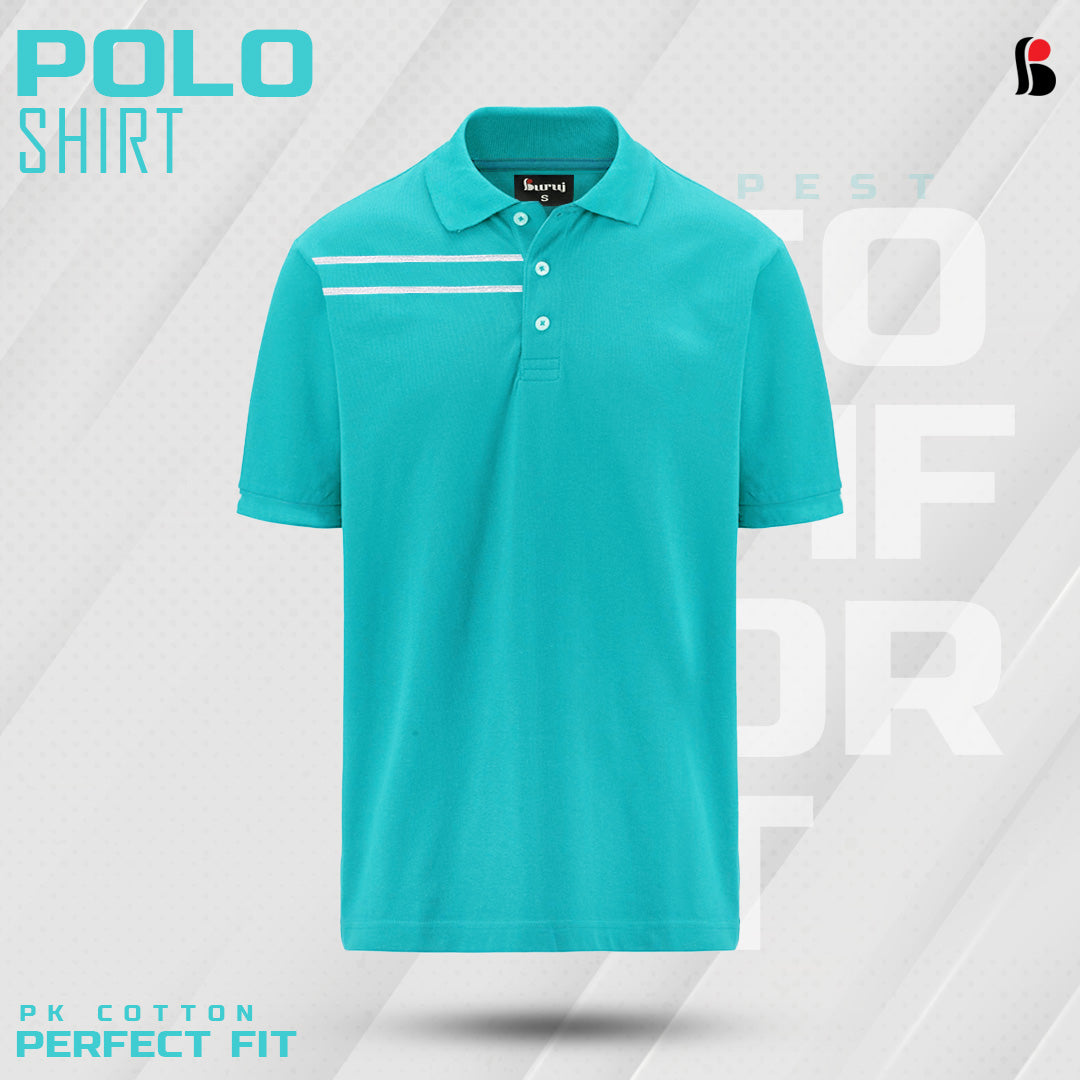 Men's Sporty Elegant PK Polo-Shirt (Pest)