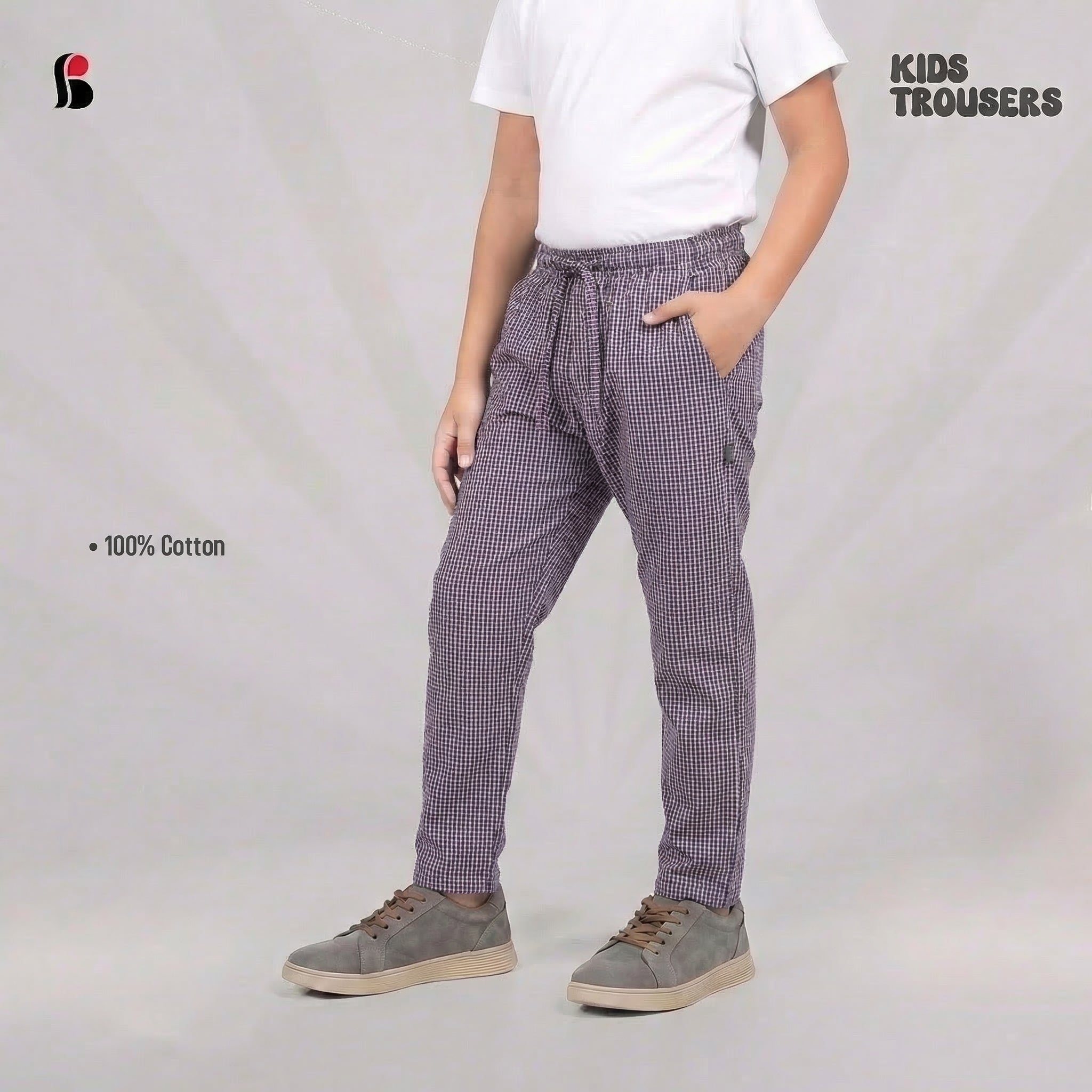 Boys Regular Fit Trousers BT-343