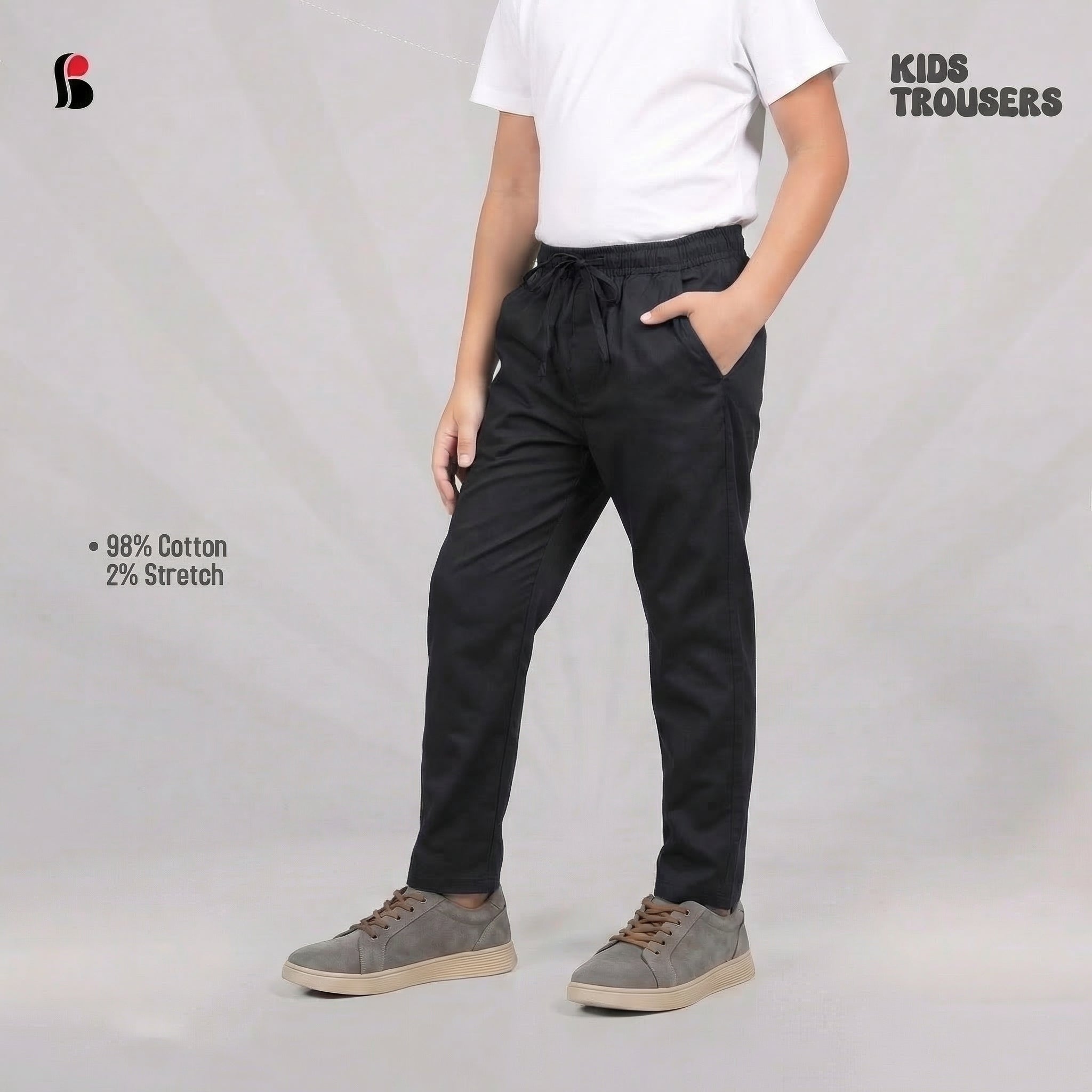 Boys Regular Fit Trousers BT-347