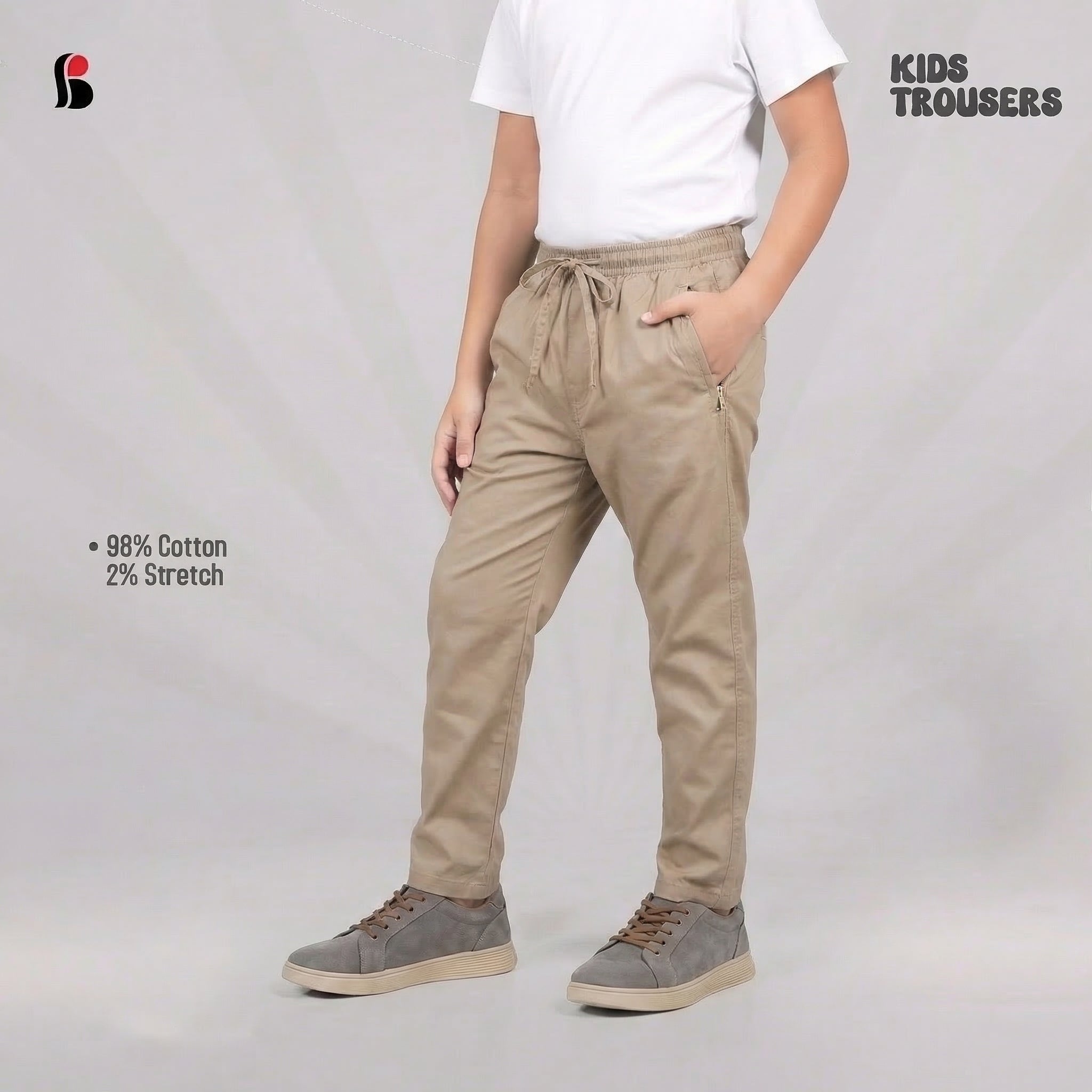 Boys Regular Fit Trousers BT-354
