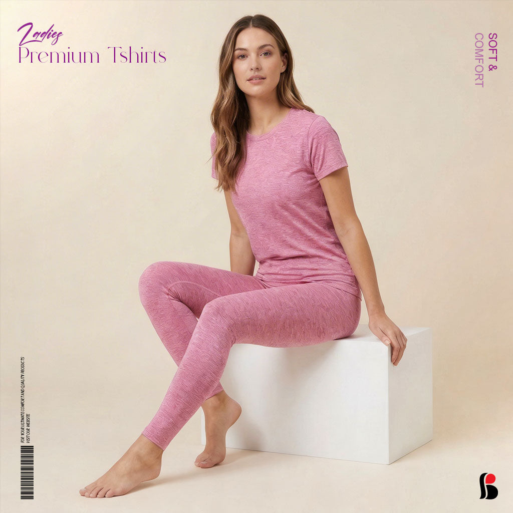 Ladies Premium Spandex T-shirt (LS-15002)