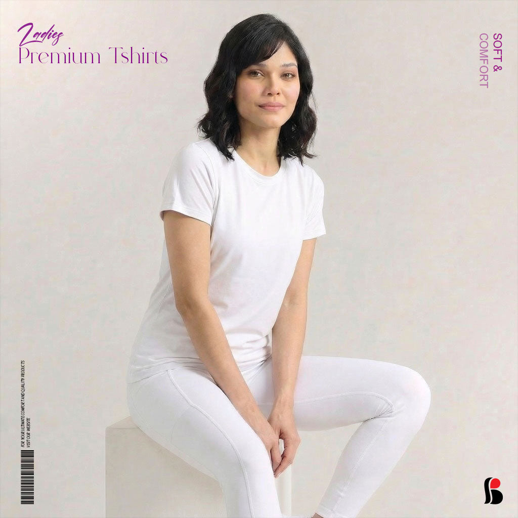 Ladies Premium Spandex T-shirt (LS-15007)