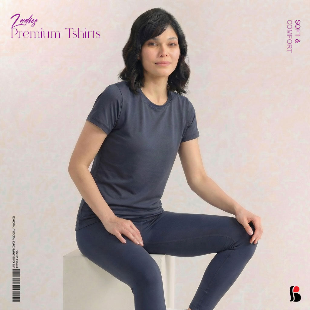 Ladies Premium Spandex T-shirt (LS-15003)