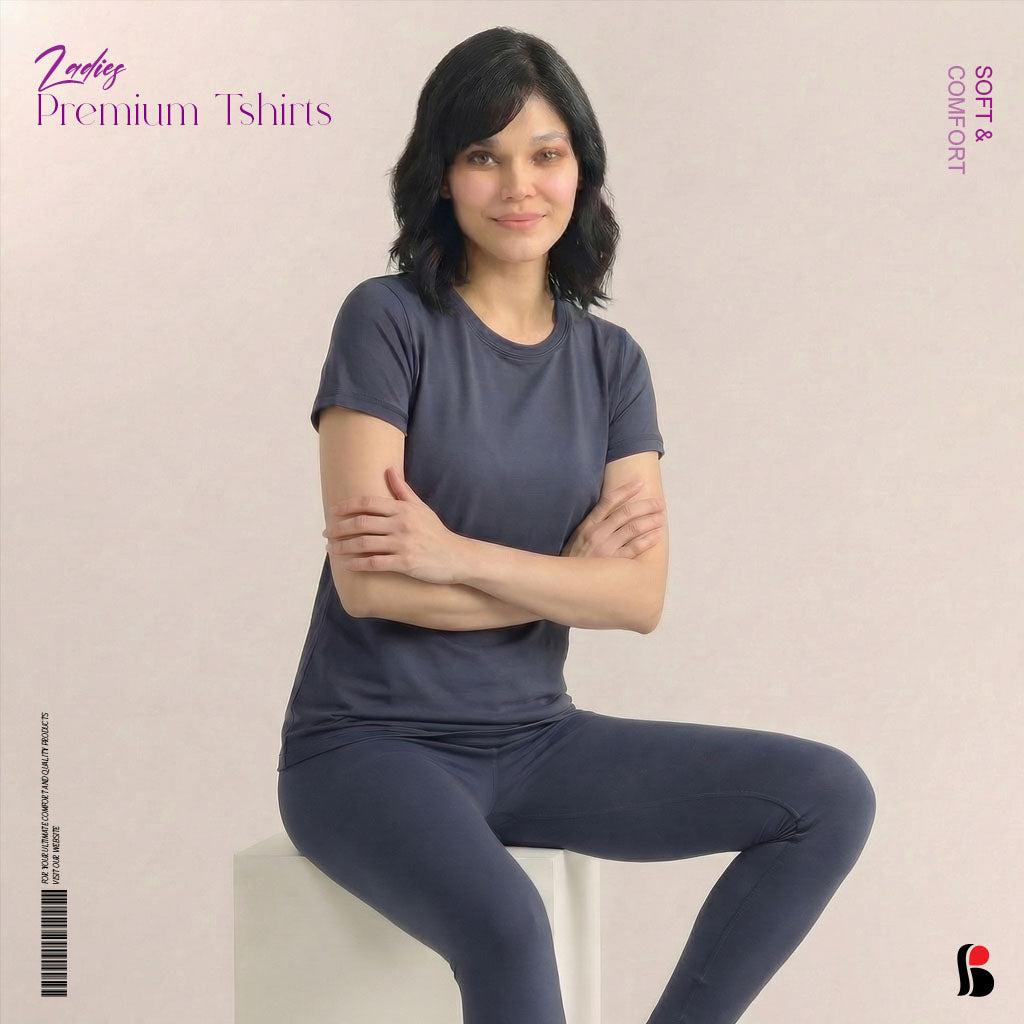 Ladies Premium Spandex T-shirt (LS-15001)