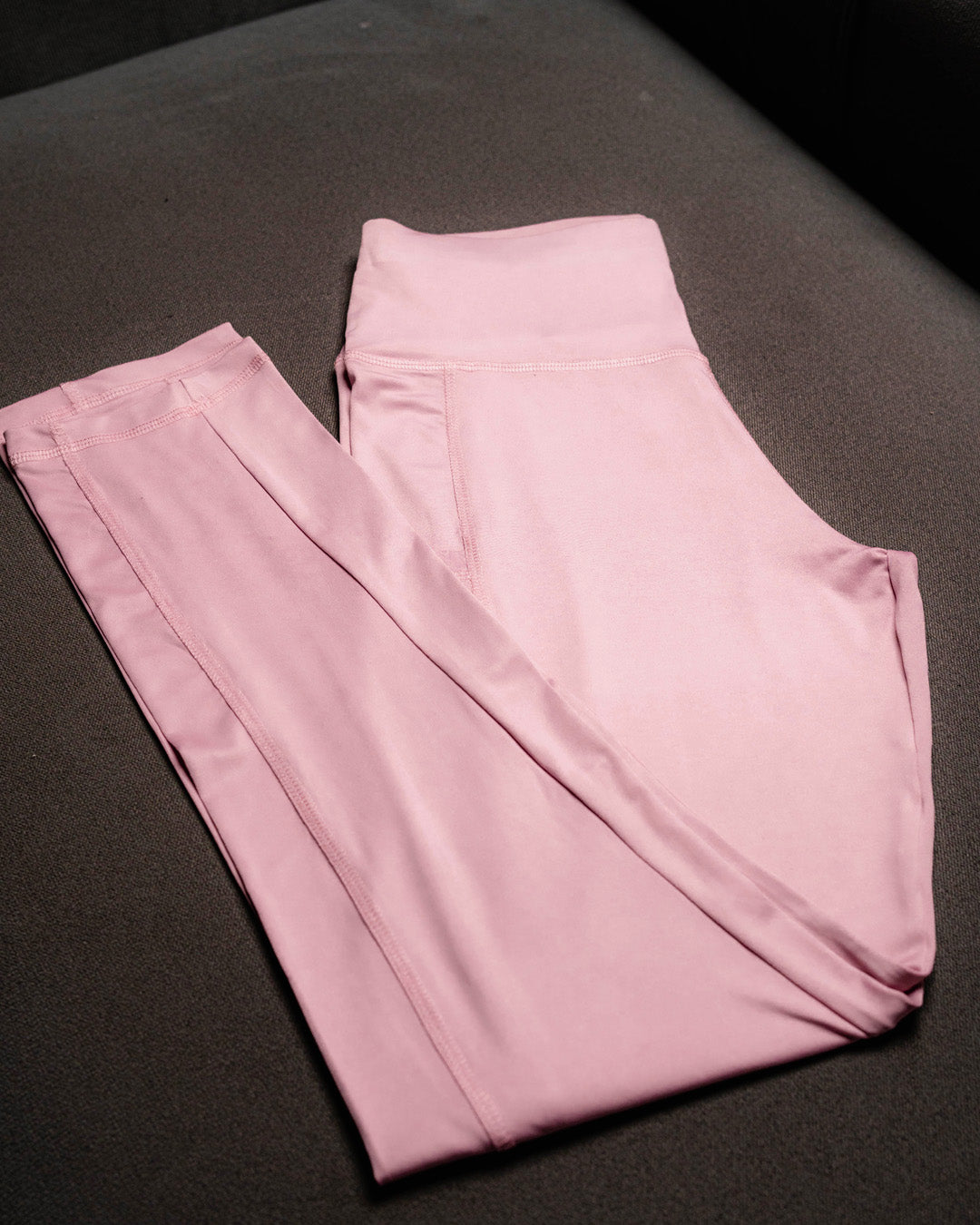 Ladies Yoga Leggings with pocket (Pink)-L323