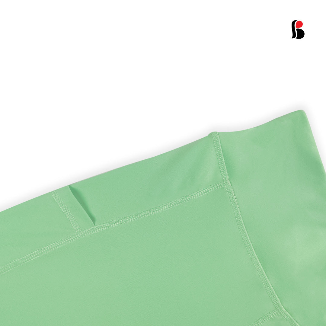 Ladies Yoga Leggings with pocket (Pastel Green)-L322